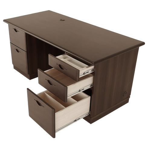 【3段引き出しで整理力抜群】
使いやすさに配慮した3段引き出し構成は、上段の文具収納から下段のファイル管理まで幅広く対応します。