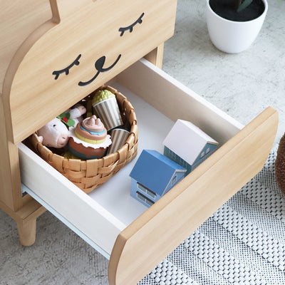 treemo かぐっこどうぶつ トリーモシリーズ チェスト ナイトテーブル