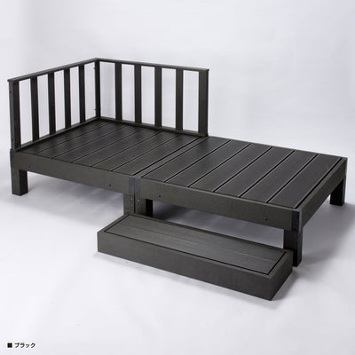 ウッドデッキ 4点セット(W1800×D900×H730)