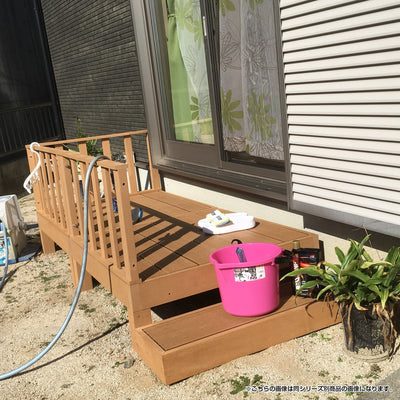 ウッドデッキ 4点セット(W1800×D900×H730)