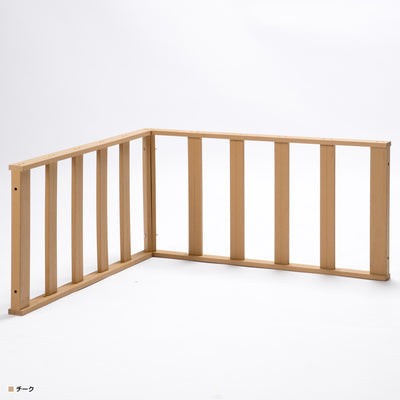 【ぬくもりのチーク色パネル】
お庭にぬくもりを添えるチークカラーのコーナーパネルで、ウッドデッキをより安全で魅力的な空間へと変身させ、あなただけのアウトドアリビングを実現してください。