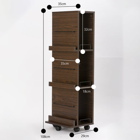 回転コレクションラック(W350×D290×H1080)