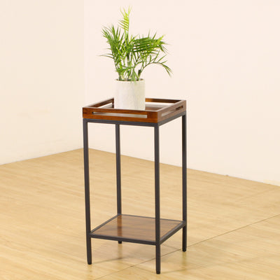 アイアンチーク 花台(W300×D300×H600)