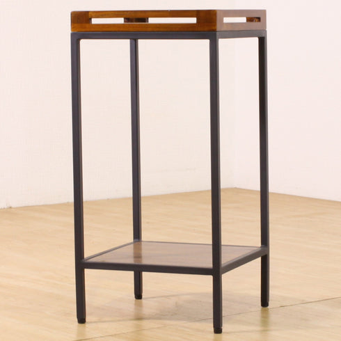 アイアンチーク 花台(W300×D300×H600)