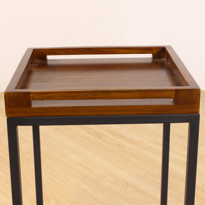 アイアンチーク 花台(W300×D300×H600)