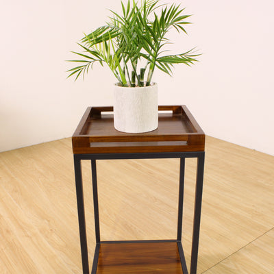 アイアンチーク 花台(W300×D300×H800)