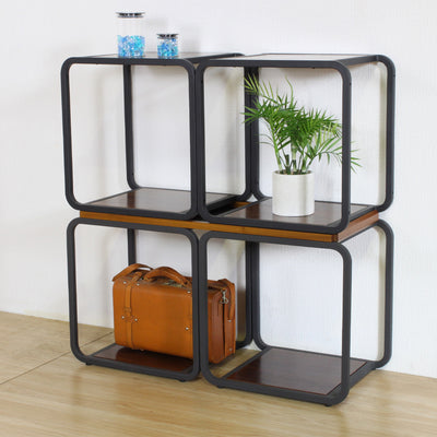 アイアンチーク ボックスシェルフ(W450×D350×H450)
