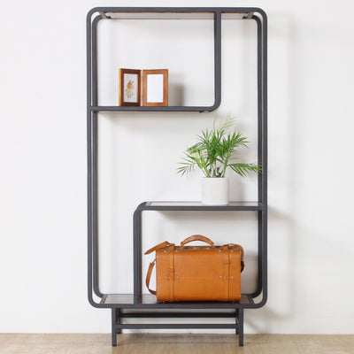 アイアンチーク 飾り棚(W750×D350×H1400)