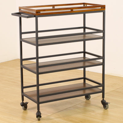 アイアンチーク キッチンワゴン(W650×D300×H800)