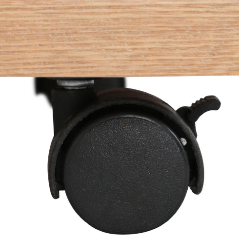 N型3段引出付きリビングワゴン(W400×D400×H495)