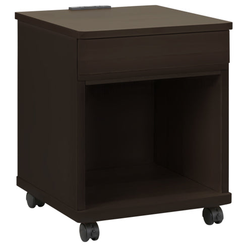 【シックに決まる大人の空間】
深く落ち着いたダークブラウンの色合いが、お部屋の雰囲気をぐっと引き締め、洗練された大人のための上質な空間を演出し、日々の暮らしに安らぎのアクセントを加えます。