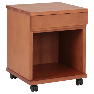 N型上段引出付きリビングワゴン(W400×D400×H495)