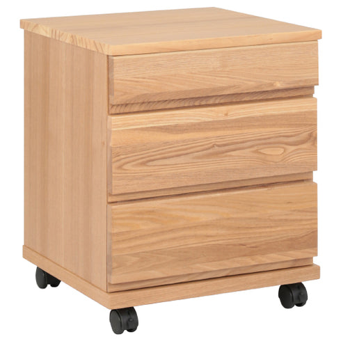 N型3段引出付きリビングワゴン(W400×D400×H495)