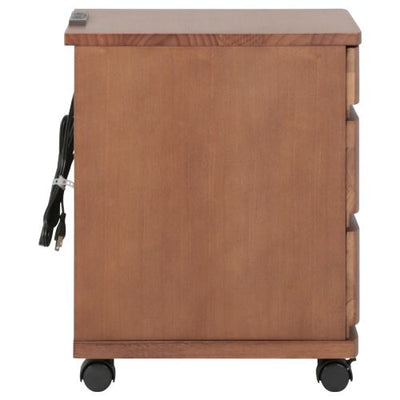 【置く場所を選ばない美しい側面】
ソファやベッドの横に置いたときにも美しく見えるよう側面も丁寧に仕上げており、背面のコードでスマートに電源も確保できます。