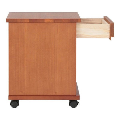 N型上段引出付きリビングワゴン(W300×D400×H495)