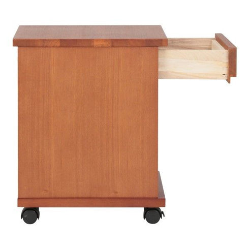 N型上段引出付きリビングワゴン(W300×D400×H495)