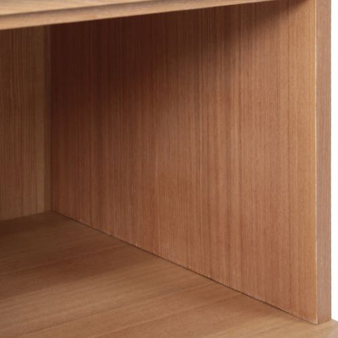 【A4サイズもすっきり】下段のオープンスペースにはA4ファイルや雑誌がしっかり収まり、読みたい時にさっと取り出せて便利です。