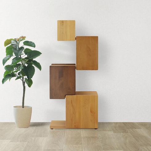 【タワー型シェルフ】オスロシリーズのタワー型シェルフです。