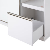 【スムーズな開閉の引き出し】ソフトクローズレールを採用した引き出しで、静かで快適な使い心地を実現します。