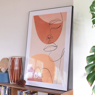 サイズが800mm×1200mmと大きいため、一枚あるだけでお部屋の中で存在感を与えてくれます。