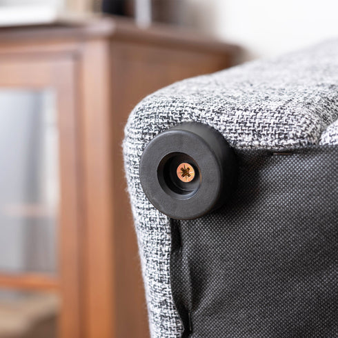 ロータイプ用の底脚も付いているため、ロータイプとして使用したときも床への傷付きを防いでくれます。