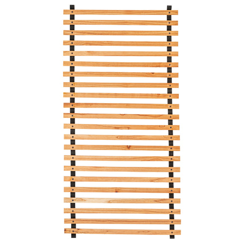 【表裏のない、美しい間仕切り】
どちらから見ても美しいシンプルなデザインは、お部屋の中央に置く間仕切りとしても最適で、空間の雰囲気を損なうことがありません。