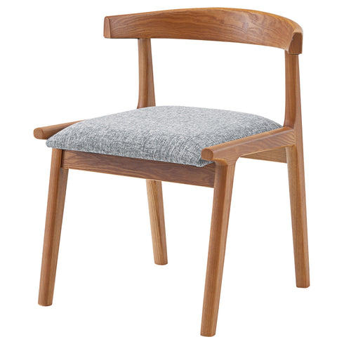 【洗練された北欧デザイン】
ブラウンフレームとグレーファブリックの組み合わせが、シンプルながらも品格ある北欧スタイルを叶えます。