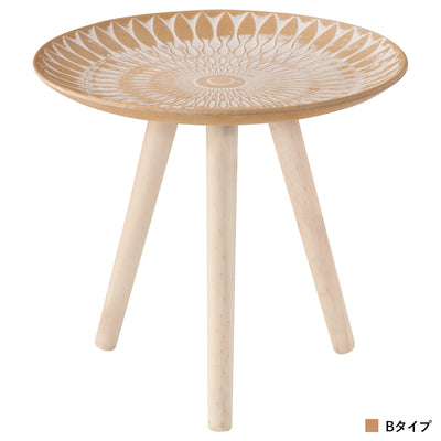 トレーテーブルM(W400×D400×H370)