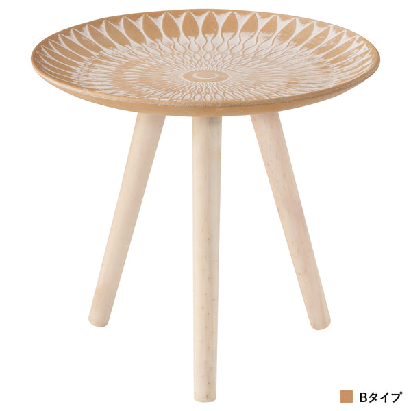 トレーテーブルM(W400×D400×H370)