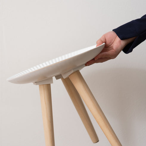 トレーテーブルM(W400×D400×H370)