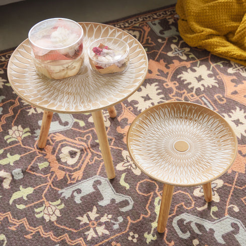 トレーテーブルM(W400×D400×H370)