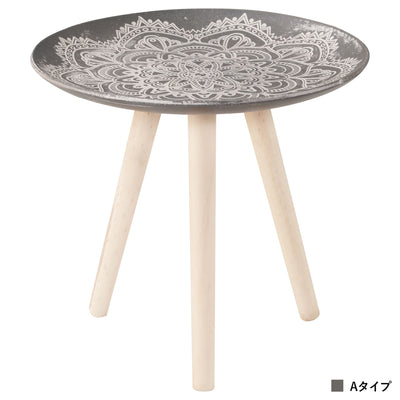 トレーテーブルM(W400×D400×H370)