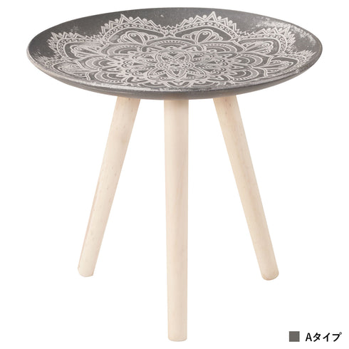 トレーテーブルM(W400×D400×H370)