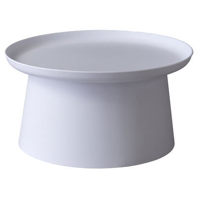 【空間を明るくする洗練ホワイト】
樹脂特有のなめらかな質感が洗練された印象を与え、圧迫感なくお部屋全体を明るく見せてくれるホワイトカラーのテーブルです。