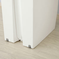 【動かして清潔に】隠しキャスター付きで、掃除の際も片手で簡単に移動できていつでも清潔に保てます。