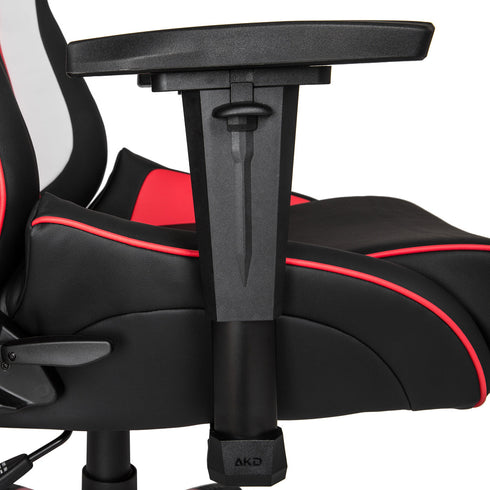 【最適な腕の位置を追求する機能】
高さ、前後、左右、そして回転まで、腕のポジションをミリ単位で追求できる4Dアジャスタブルアームレストが、キーボードやマウス操作時の肩や腕にかかる負担を和らげます。