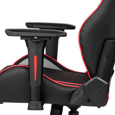 【最適な位置に、肘を置く】
作業内容や体格に合わせて高さが調整できるアームレストが、肩や腕への負担を減らし、常に快適な作業姿勢をキープします。