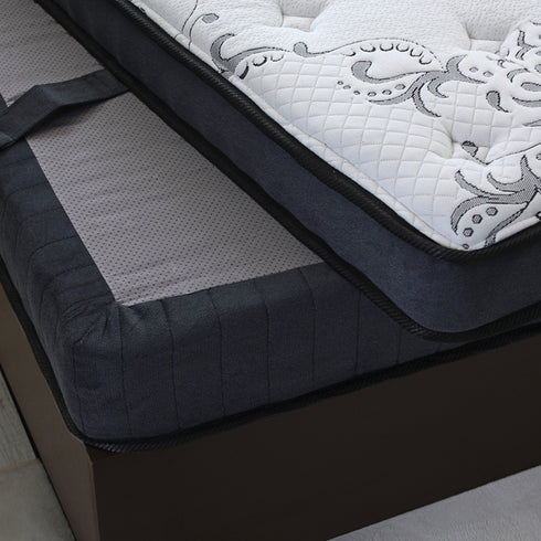 従来のマットよりローテーションを容易に行うことが可能なためマットのヘタりを防止し、長くお使いいただくことができます。