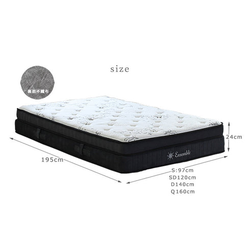 アンサンブル メモリーフォームマットレス(W1400×D1950×H270)