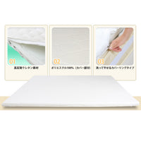 【素材と機能もこだわり】高反発ウレタンと洗えるポリエステルカバーを採用し、清潔で快適な睡眠環境を保てます。