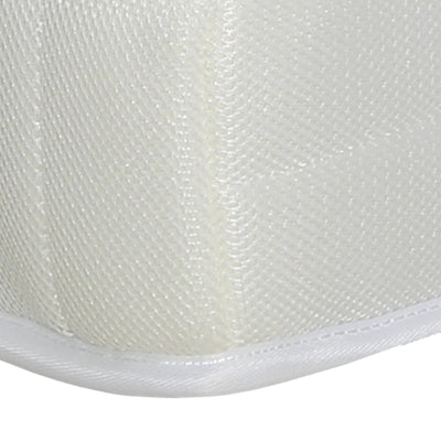 【通気性に優れた3Dメッシュ】
マットレスの表面には通気性の良い3Dメッシュ生地を採用し、睡眠中の汗や湿気を逃がしてくれるので、一年を通して快適な状態を保ちます。