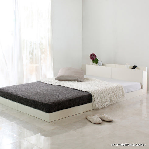 【清潔感あふれる明るいホワイト】
お部屋を明るく、広く見せてくれる清潔感のあるホワイトは、どんな色の寝具やインテリアとも相性が良く、自分らしい空間作りを楽しめます。