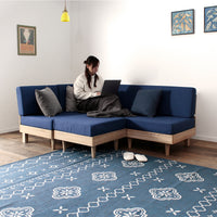 【快適な座り心地で、自分だけの時間を】高反発ウレタンが体をしっかりサポートし、長時間座っても疲れにくい設計。お気に入りの場所で、読書やPC作業に没頭できます。