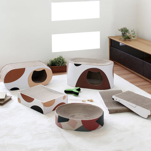 爪とぎ ミケ・ベッド(W570×D290×H290)