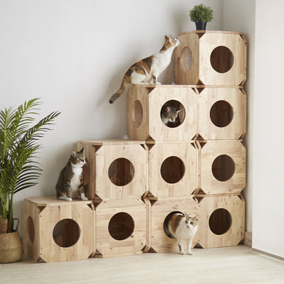 ペットベンチ Sサイズ キャトハスシリーズ(W400×400×H400)