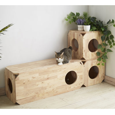 ペットベンチSサイズと組み合わせて、お部屋の中に遊び場を作れます。