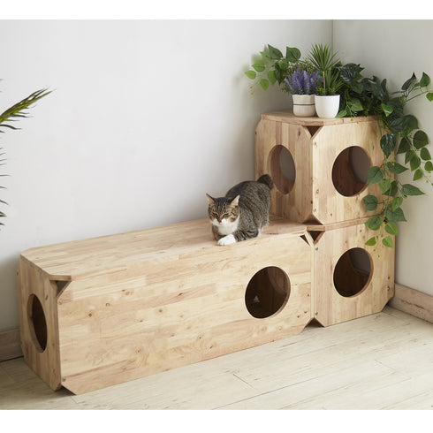 ペットベンチSサイズと組み合わせて、お部屋の中に遊び場を作れます。