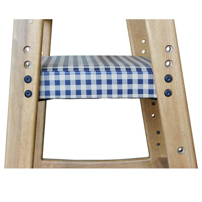 【お子様に合わせて高さを3段階調整可能】座面・脚置きの高さをお子様に合わせて3段階での調整が可能です。