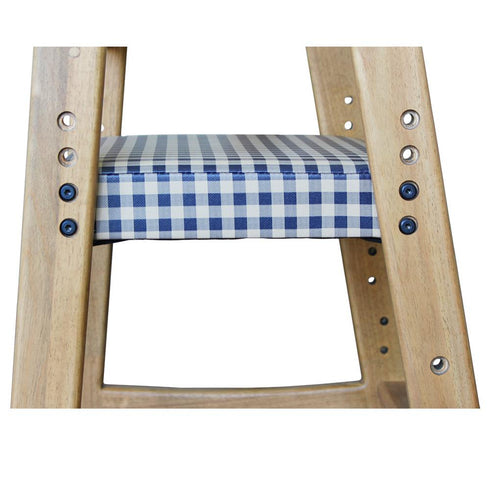 【お子様に合わせて高さを3段階調整可能】座面・脚置きの高さをお子様に合わせて3段階での調整が可能です。