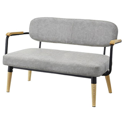 【コンパクトサイズ】2人掛けとしてはコンパクトなサイズ感なので、限られたスペースでもお使いいただけます。